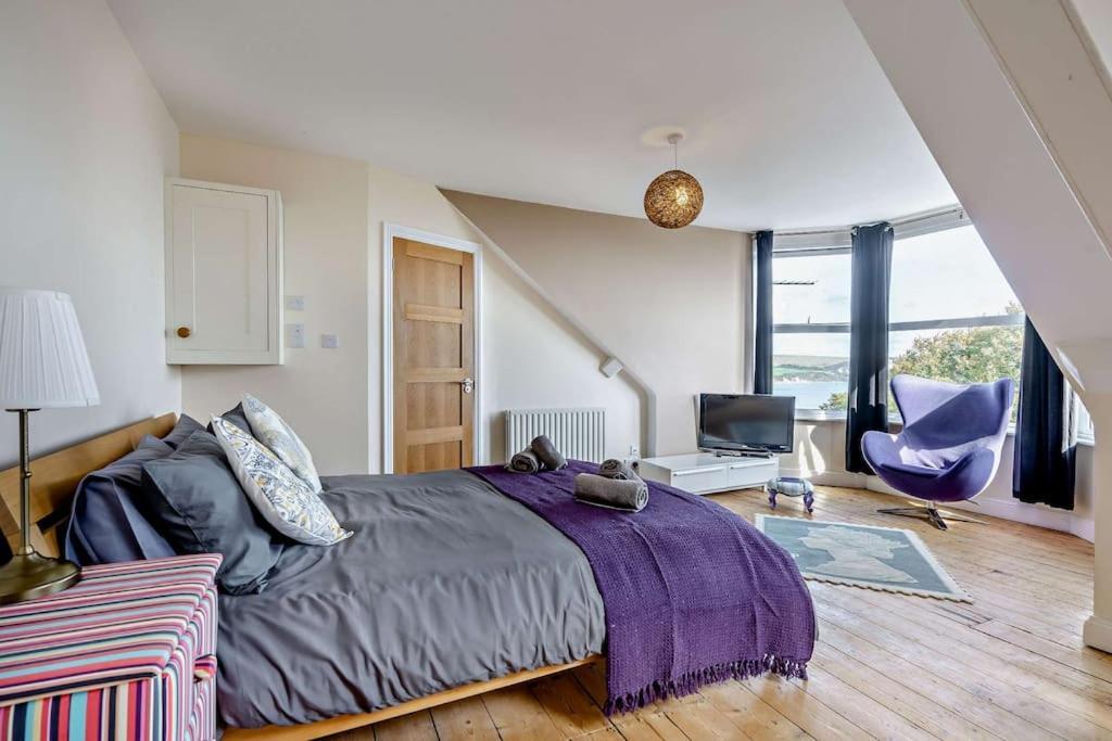 Villa Dizzy Heights Swanage Sleeps 10 With Amazing Views Esterno foto